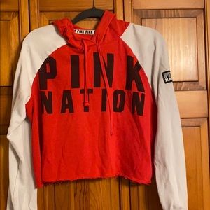 Victoria Secret/Pink cropped sweater
